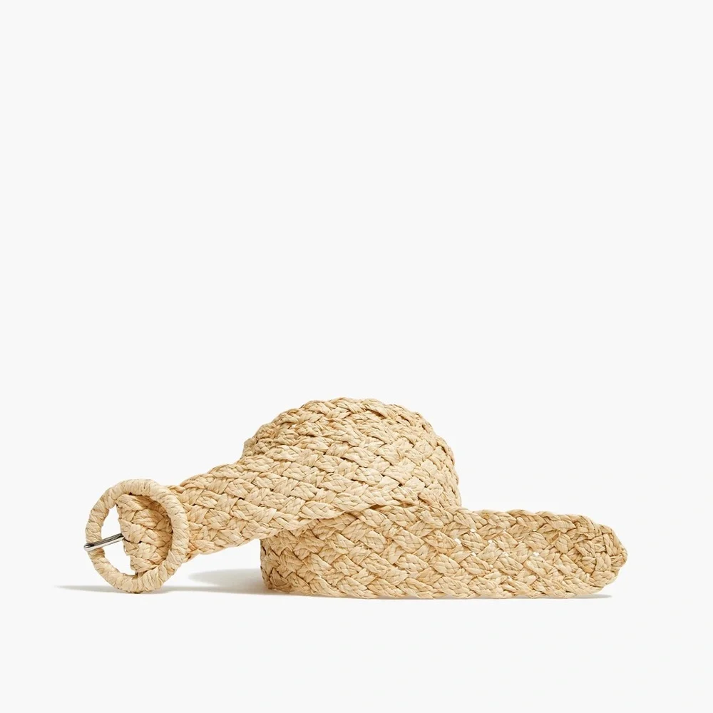 NWT J.CREW Raffia Belt Size XS/S - Picture 1 of 6